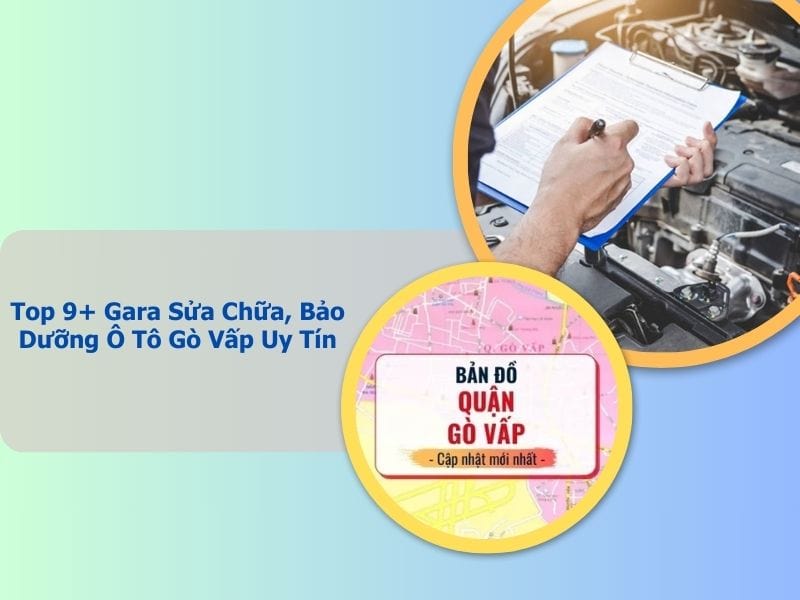 gara sửa chữa bao dưỡng ô tô ở gò vấp