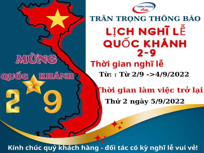 Mừng Lễ Quốc Khánh 2-9-2022