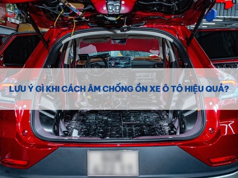 dán cách ấm chống ồn xe ô tô