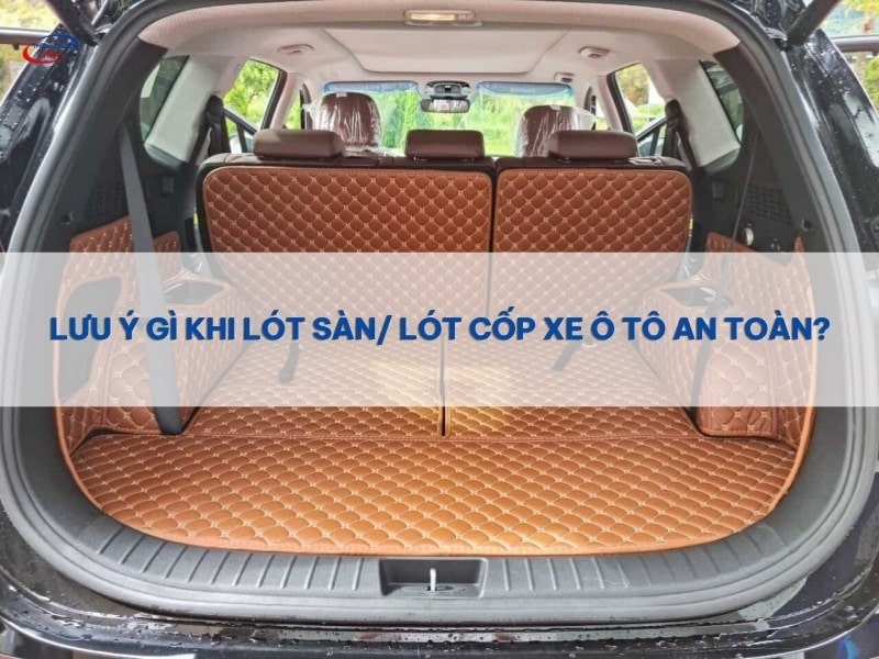 lót sàn, lót cốp ô tô