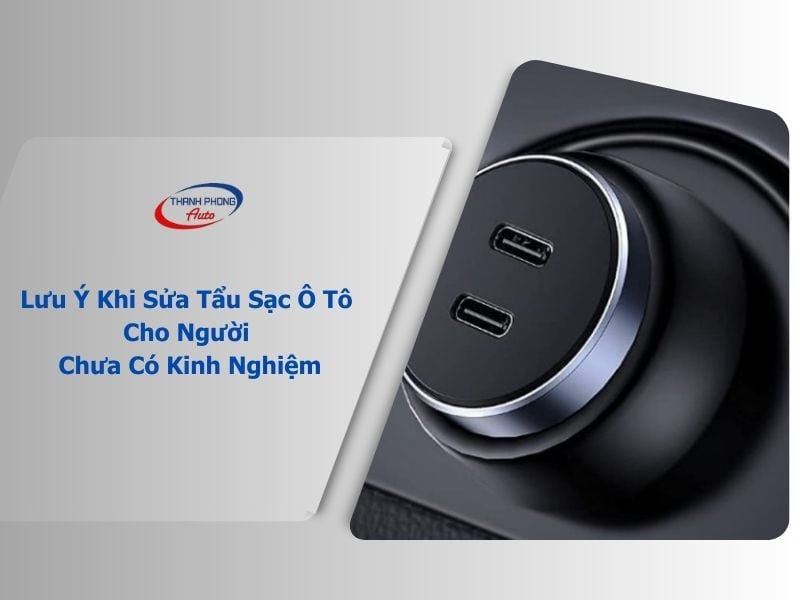 tẩu sạc ô tô