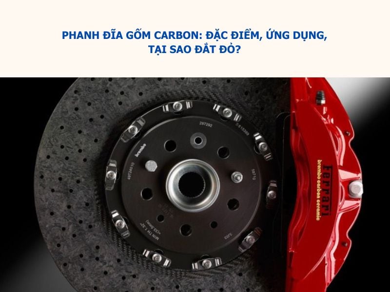 phanh đĩa gốm carbon