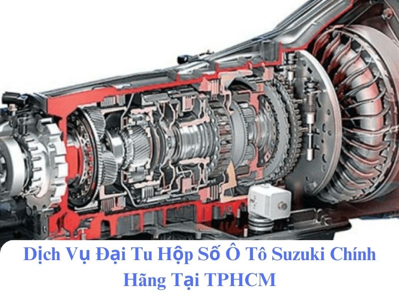 giá đại tu hộp số suzuki chính hãng hcm