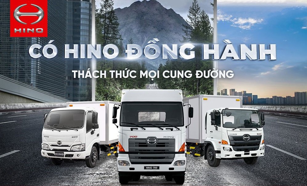 Xe tải HINO chất lượng cao, bền bỉ