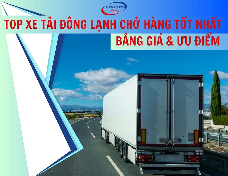 xe tải đông lạnh chở hàng