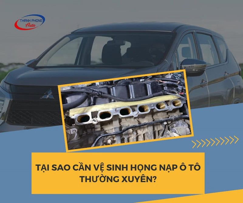 họng nạp ô tô