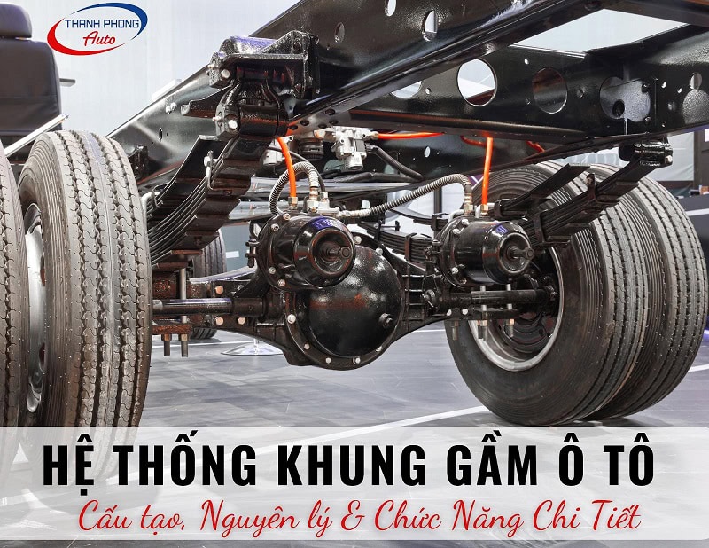 hệ thống khung gầm xe ô tô