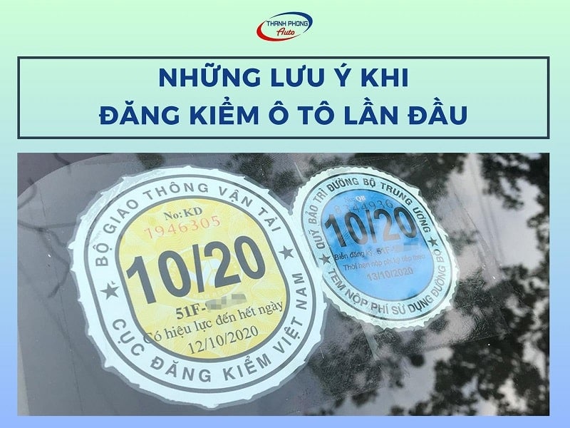 đăng kiểm ô tô lần đầu