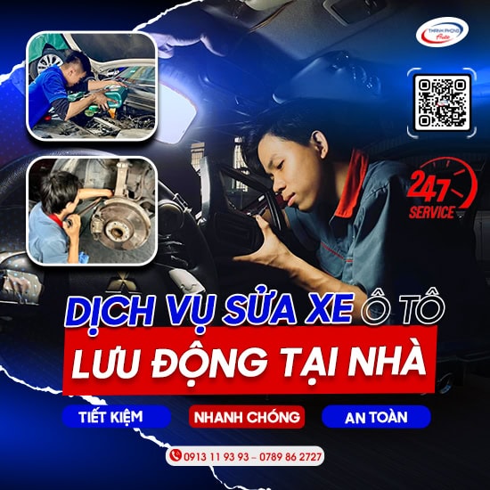 Dịch vụ sửa chữa ô tô lưu động tại nhà ở TPHCM