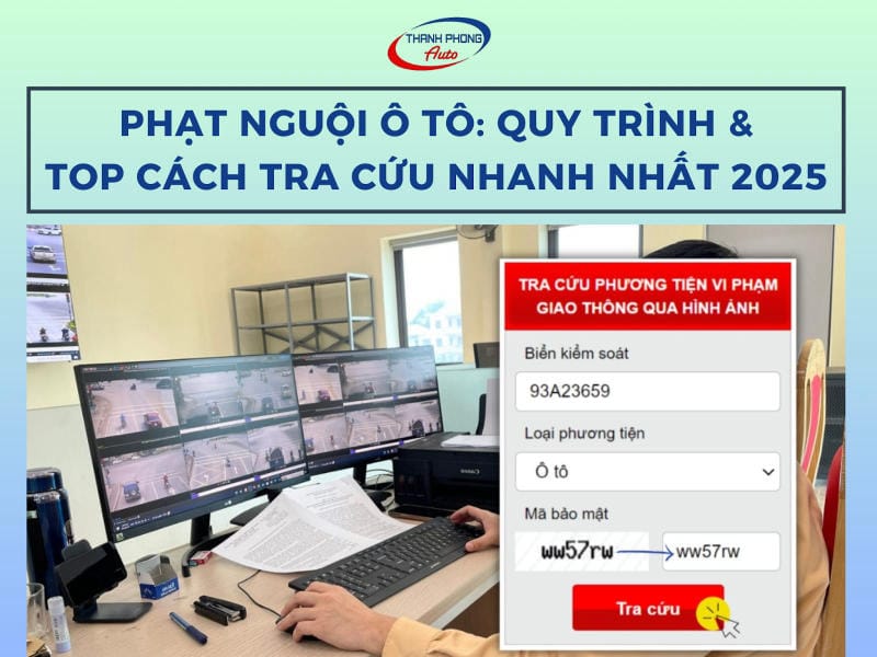 phạt nguội ô tô