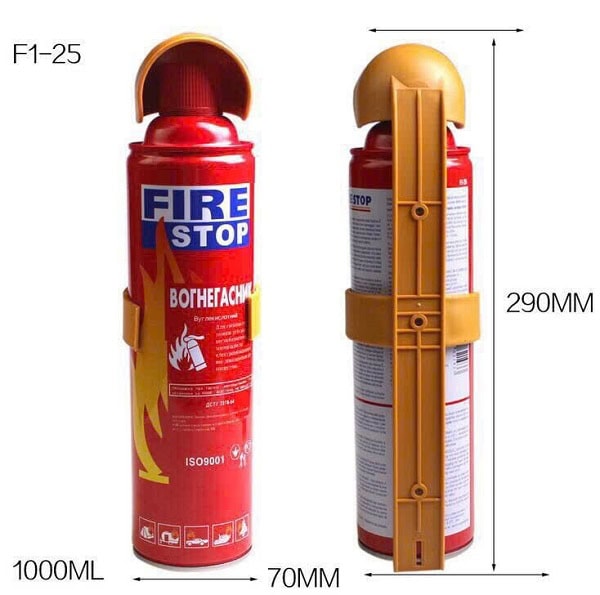 Bình Chữa Cháy Mini Foam 1000ml Cho Xe Ô Tô: Giải Pháp PCCC Thông Minh và Hiệu Quả