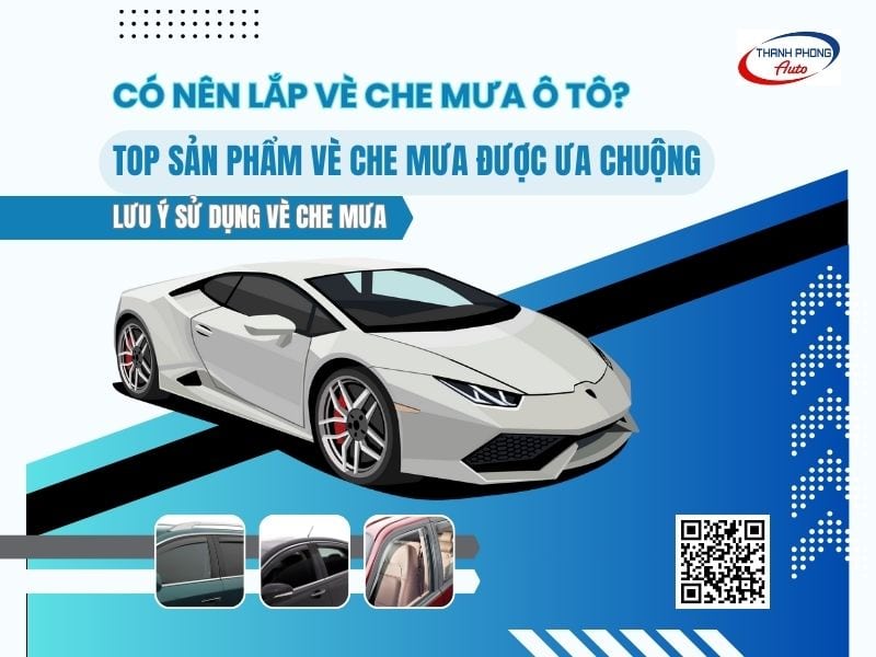 có nên lắp vè che mưa ô tô