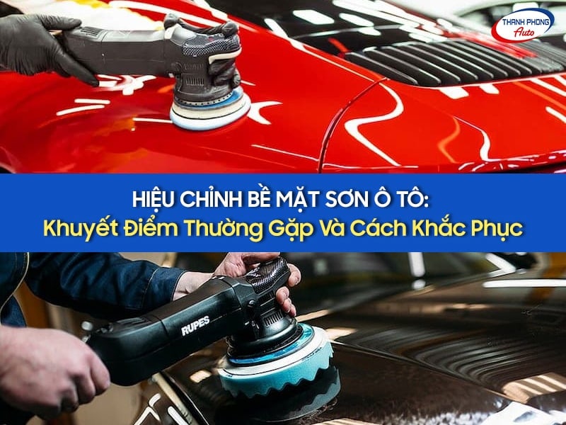 hiệu chỉnh bề mặt sơn ô tô