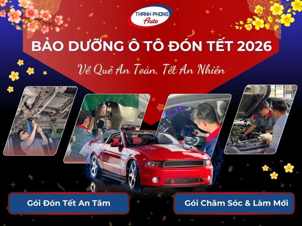 bảo dưỡng ô tô đón tết