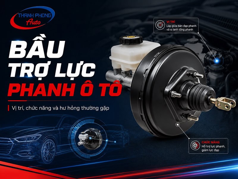 bầu trợ lực phanh ô tô