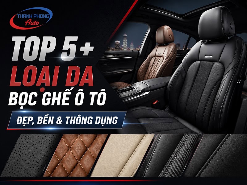 loại da bọc ghế ô tô