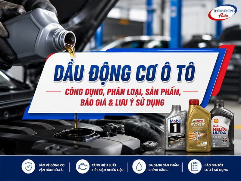 dầu động cơ ô tô