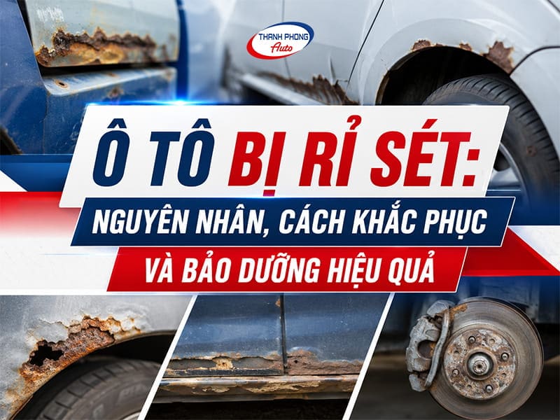 ô tô bị gỉ sét