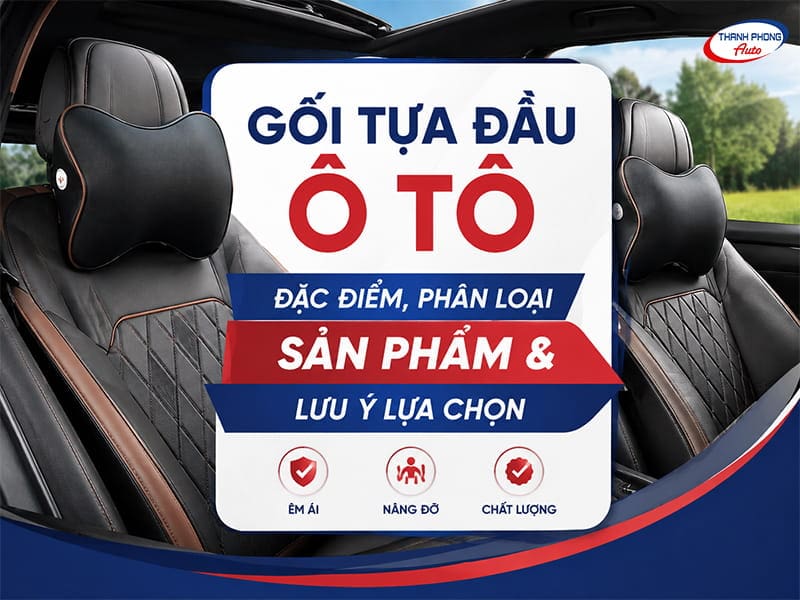 gối tựa đầu ô tô