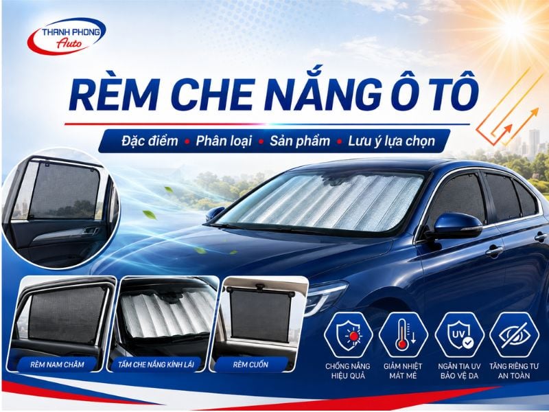 rèm che nắng ô tô