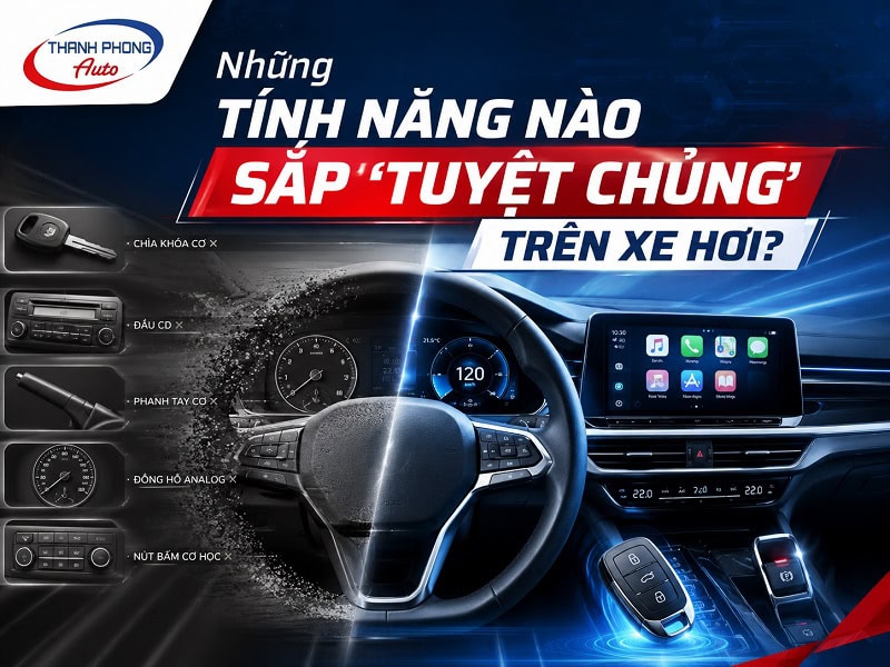 tính năng sắp tuyệt chủng trên ô tô