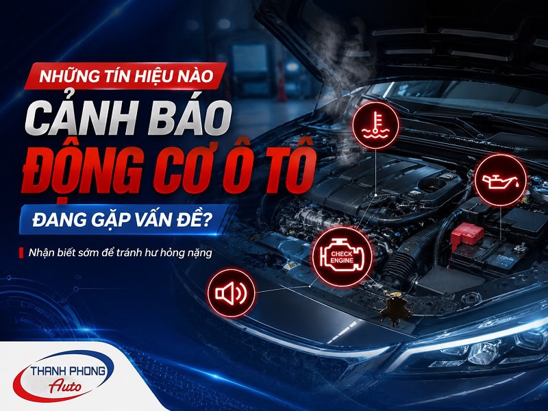 tín hiệu cảnh báo sức khỏe động cơ ô tô