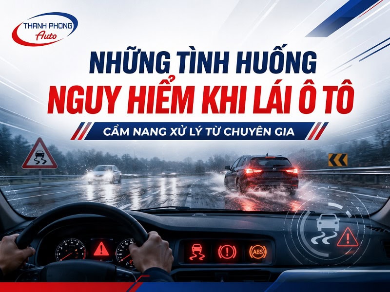 tình huống nguy hiểm khi lái ô tô