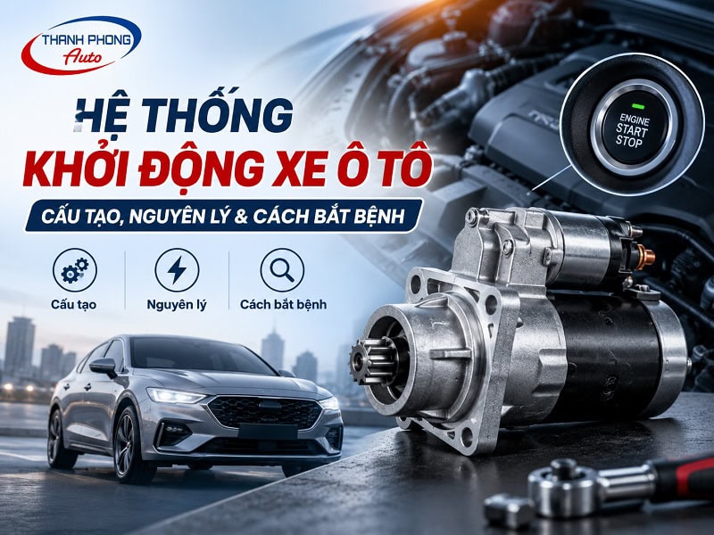 hệ thống khởi động xe ô tô