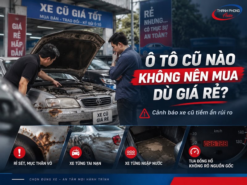 loại ô tô cũ nào không nên mua