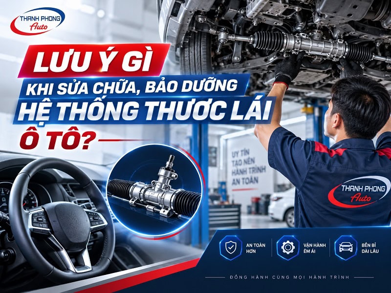 sửa chữa bảo dưỡng thước lái ô tô